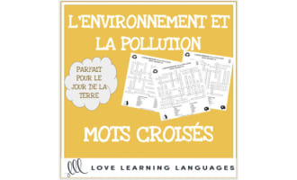 French: The Environment and Pollution - Crossword Puzzles