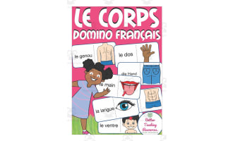 French: The Human Body Dominoes Game