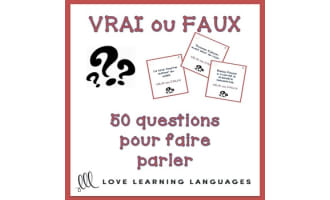 French True or False Game - 50 Questions