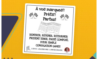 French Verb Tenses Conjugation Worksheets