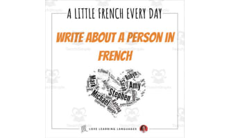 French: Writing and Speaking Prompts - Storytelling