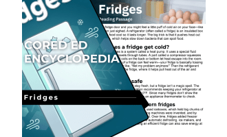 Fridges Reading Comprehension Passage - Cored Ed Encyclopedia
