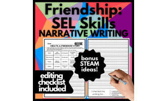 Friendship Building SEL Skills Writing Challenge