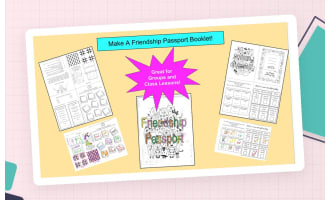 Friendship Passport Booklet