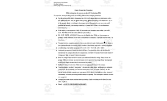 FRQ writing tips for success on the AP Psychology FRQ