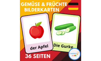 Fruits and Vegetables in German