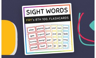 Fry Sight Words, Eighth Hundred, 701-800, [SET 1]