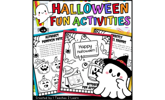 Fun Halloween Learning Activities for Pre-K to 1st Grade