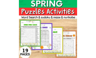 Fun Spring Puzzles: Engaging Activities for April! - Spring Puzzles