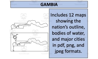 Gambia Map Resources
