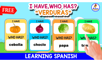 GAME "I HAVE,WHO HAS?" | LAS VERDURAS