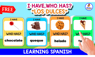 GAME "I HAVE,WHO HAS?" | LOS DULCES
