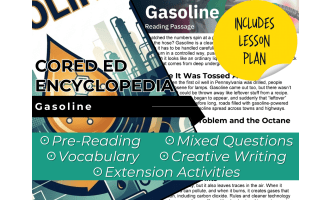 Gasoline Reading Comprehension Passage - Cored Ed Encyclopedia