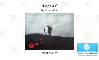 GCSE Poetry Lesson: ‘Poppies’ by Jane Weir
