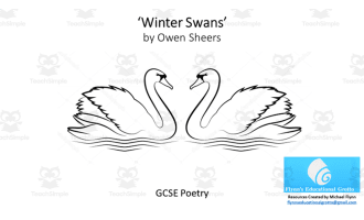 GCSE Poetry Lesson: ‘Winter Swans’ by Owen Sheers