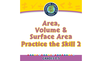 Geometry: Area, Volume & Surface Area - Practice the Skill 2 - FLASH-MAC