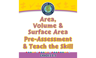Geometry: Area, Volume & Surface Area - Pre-Assessment & Teach the Skill - FLASH-PC