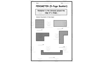Geometry: Find Perimeter Booklet