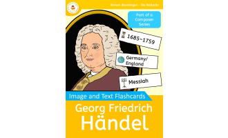 Georg Friedrich Händel – Picture and Text Flashcards - Composer