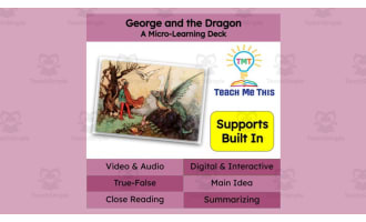 George and the Dragon: A Micro-Learning Deck | Reading Activities