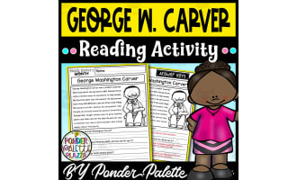 George Washington Carver Reading Activity + Answers