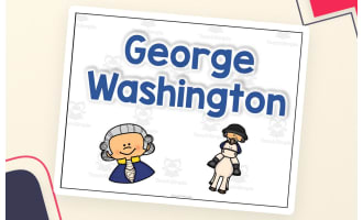 George Washington Timeline Cut and Paste