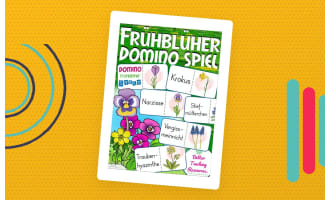 German Dominoes: Flowers
