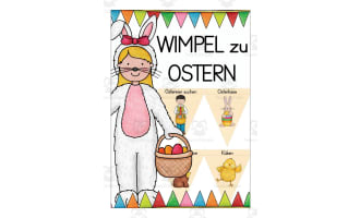 German Easter Banner