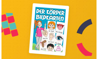 German Flash Cards: Body Parts