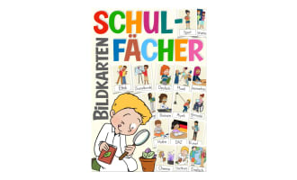 German Flash Cards: School Subjects
