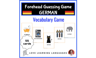German: Forehead Guessing Game