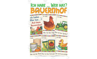 German: I have... Who has? - Farm Yard