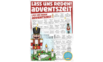 German: Let's Talk About Advent Season Board Game