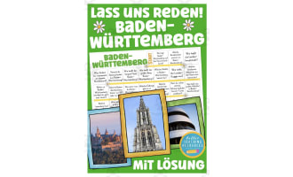 German: Let's Talk About Baden-Wurttemberg Board Game