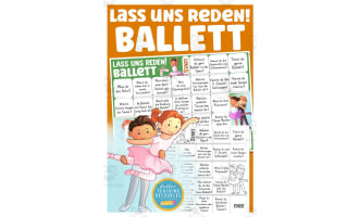German: Let's Talk About Ballet Board Game
