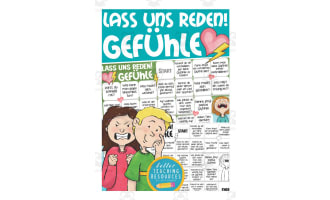 German: Let's Talk About Feelings Board Game