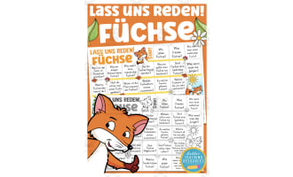 German: Let's Talk About Foxes Board Game