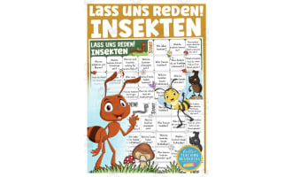 German: Let's Talk About Insects Board Game