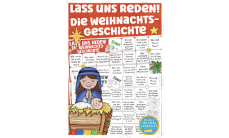 German: Let's Talk About the Christmas Story Board Game