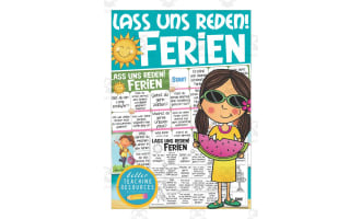German: Let's Talk About the Holidays Board Game