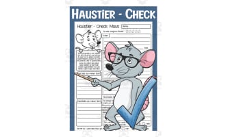 German: Mouse Fact Sheet Packet | Animal Worksheets