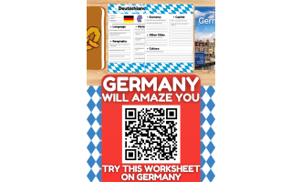 Germany Country Study Worksheet - Europe - Geography