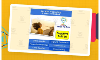 Get Wind of Something | Figurative Language Activity | Micro-Learning Deck