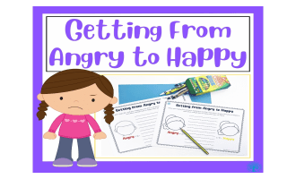 Getting From Angry to Happy Worksheet