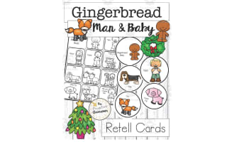 Gingerbread Baby Retelling Cards