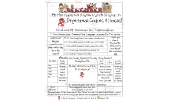 Gingerbread Cookies & Houses | Reading Activity Packet