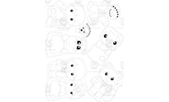 Gingerbread Man Puppets