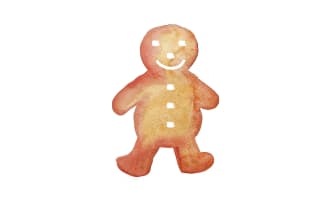 Gingerbread Man Shape Game