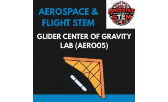 Glider Center of Gravity Pitch Trim STEM Lab (AERO05)