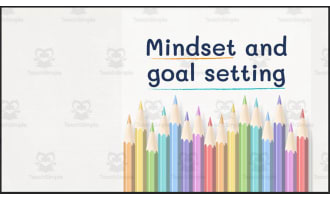 Goals, Grit, and Mindset (Class Activity on SMART Goals, Grit, Growth Mindset)